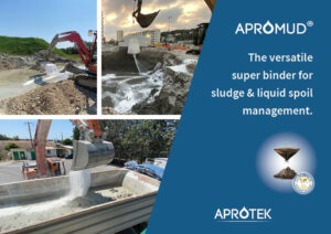 apromud super binder for sludge management