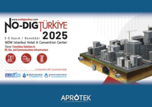 aprotek exposing at no dig turkiye trade show for sludge management