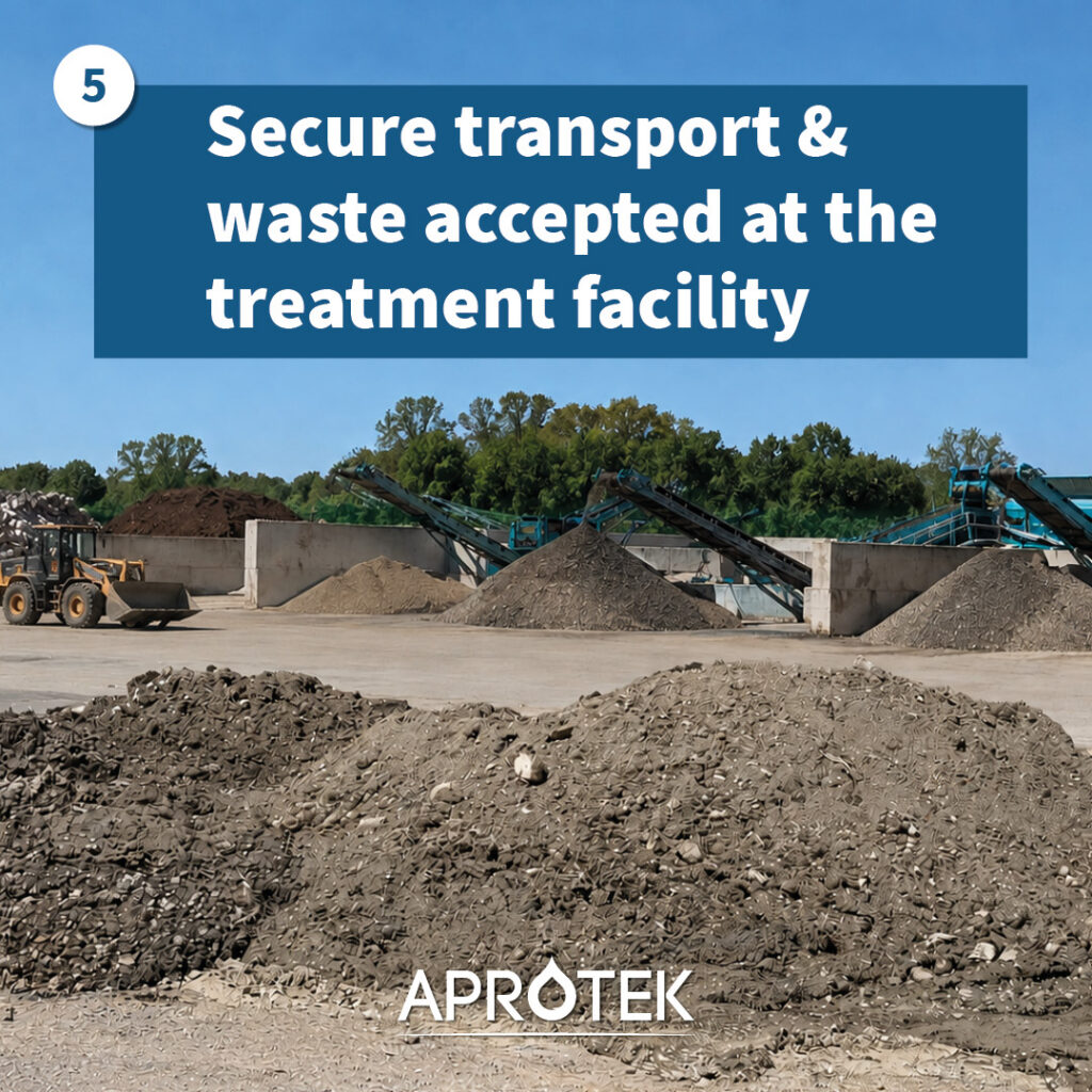 apromud treatment sludge